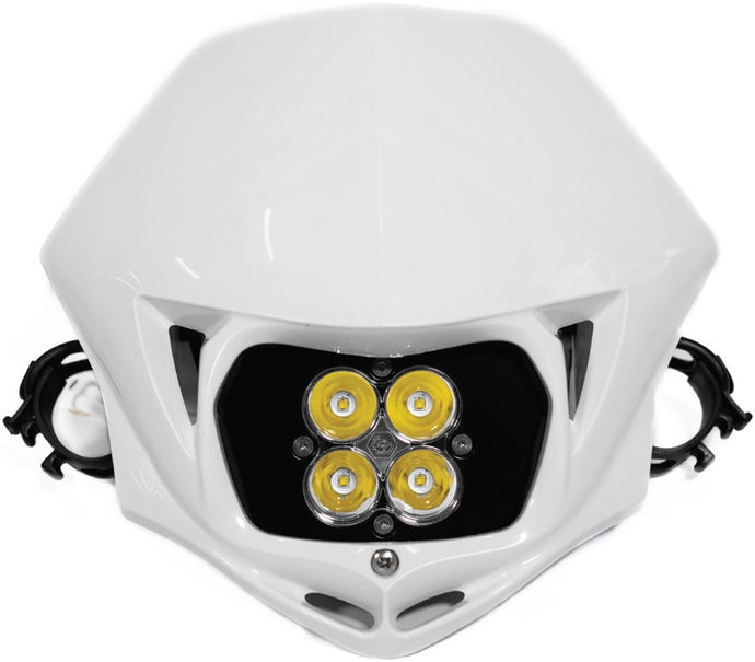 Baja Designs 557001WTAC Squadron Sport Universal LED Headlights - White