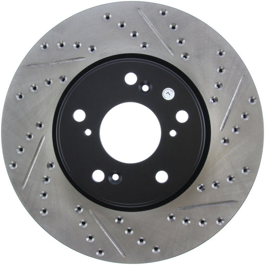 Stoptech 127.40086L ST Slot & Drill Brake Rotors