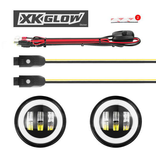 Xkglow XK042010-B XKG Headlights