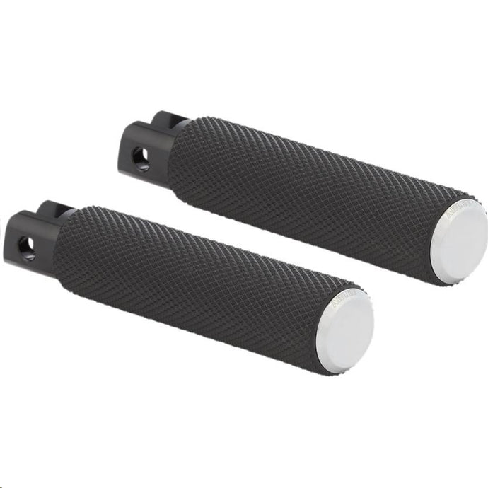 Arlen Ness 07-941 Fusion Passenger Footpegs - Knurled - Chrome