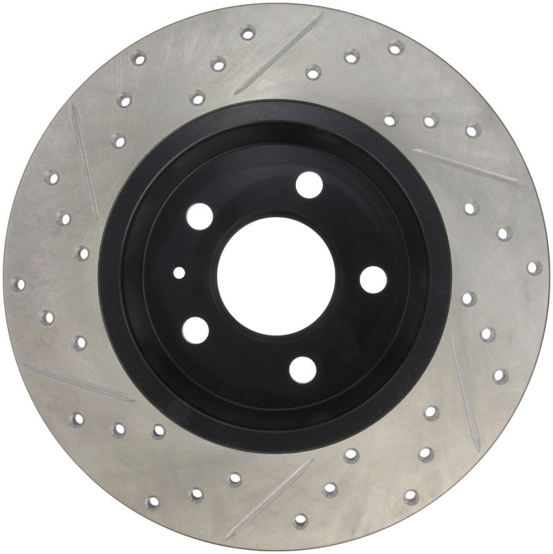 Load image into Gallery viewer, Stoptech 127.33127L ST Slot &amp; Drill Brake Rotors
