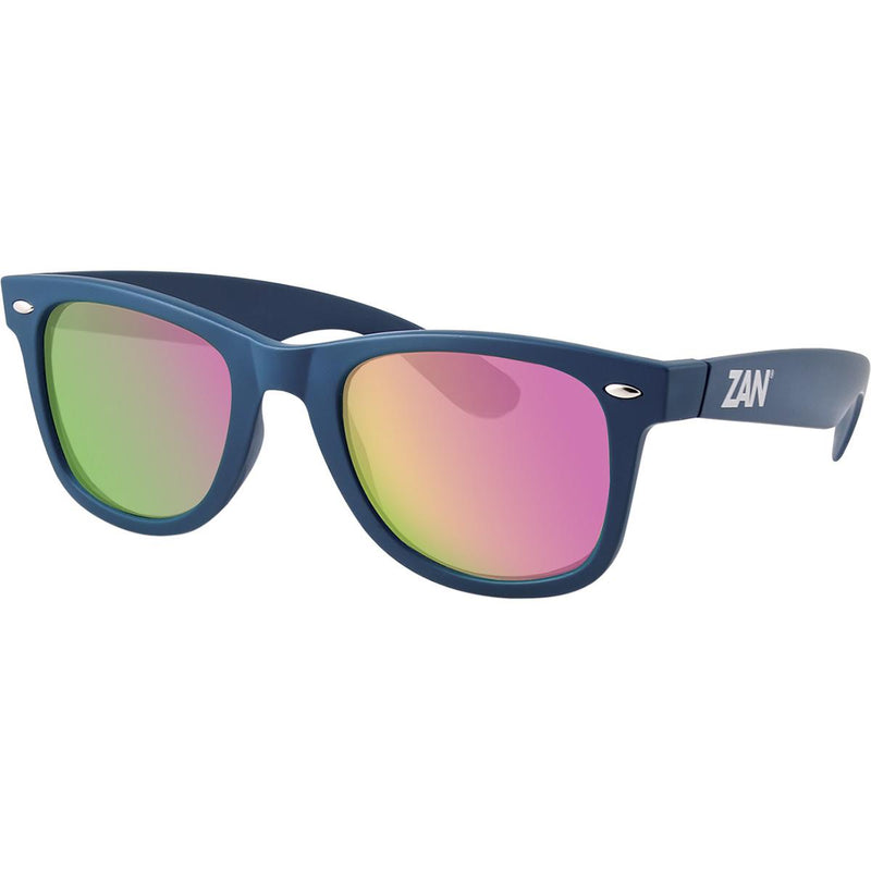 Zan Headgear Winna Sunglasses Matte Steel Blue / Smoked Purple Lens Blue