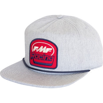 Fmf Racing Retro Racer Hat (One Size Fits Most, Heather Gray)