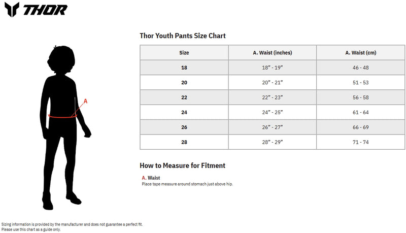 Load image into Gallery viewer, Thor Launchmode Bleach Youth Pants (26, White/Aqua)
