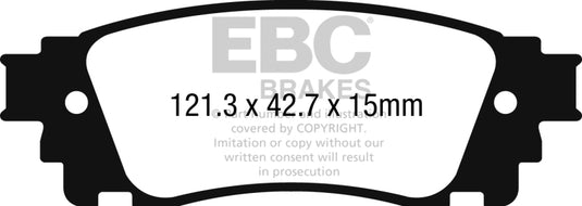 Ebc DP42262R EBC Yellowstuff Brake Pad Sets
