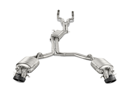 Akrapovic S-AU/TI/4H AKR Evo Cat Back - Titanium