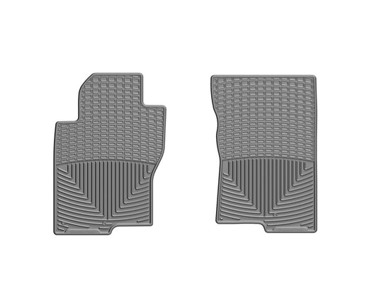 Weathertech W222GR WT Rubber Mats - Front - Grey