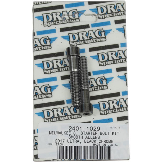 Drag Specialties 2401-1029 Starter Bolt Kit - Smooth