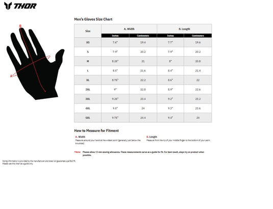 Thor Sportmode Mind Control Gloves (XX-Large, Black/Caramel)