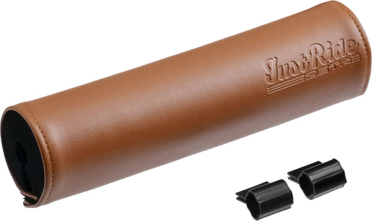 Zeta ZE47-9501 Scrambler Handlebar Pad - 200mm - Brown