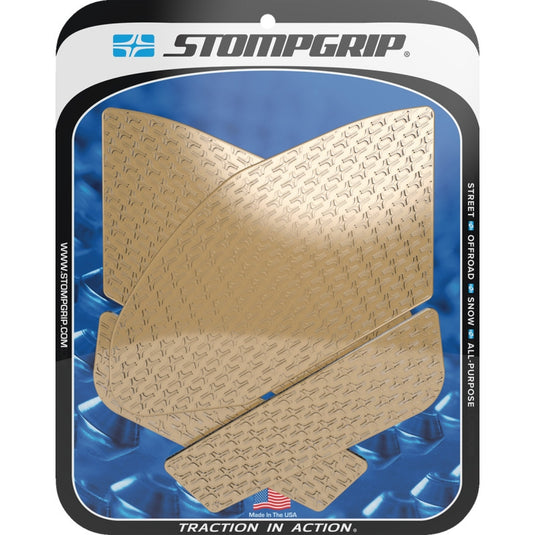 Stompgrip 55-14-0143C Icon Profile Traction Tank Grip - Street - Clear