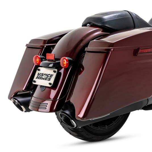 Vance And Hines 46672 VAH Twin Slash Slip-Ons