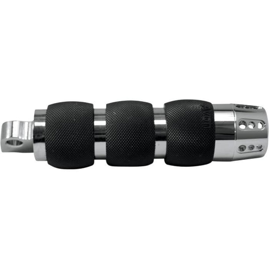 Avon Grips FP-AIR-90-CH-GA Gatlin Air Cushioned Male-Mount Footpegs - Chrome