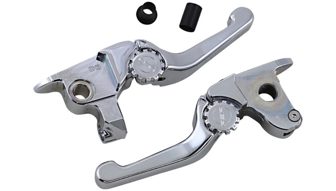 Powerstands Racing 12-01654-20 Anthem Shorty Lever Set - Chrome