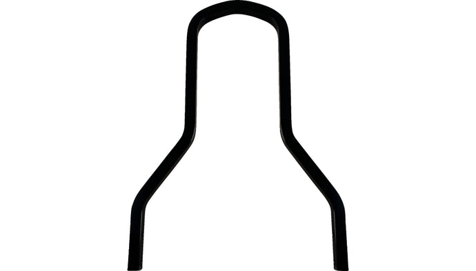 Drag Specialties 1501-0773 Square Sissy Bar - Tall - 12.5in. - Black