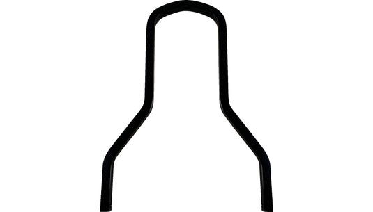 Drag Specialties 1501-0772 Square Sissy Bar - Short - 10in. - Black