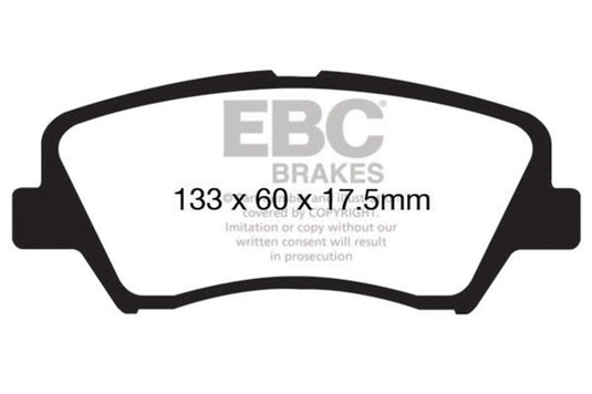 Ebc DP31874C EBC Redstuff Brake Pad Sets