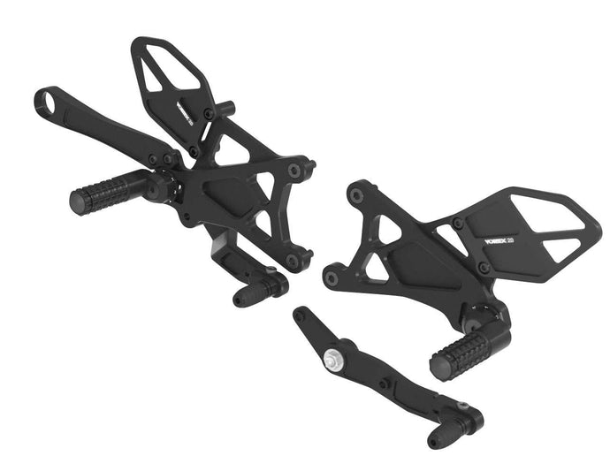 Vortex RS671K Adjustable Rear Set Version 2 - Black