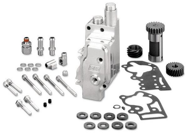 S&S Cycle 31-6302 HVHP (High Volume High-Pressure) Oil Pump Kit with Universal Cover