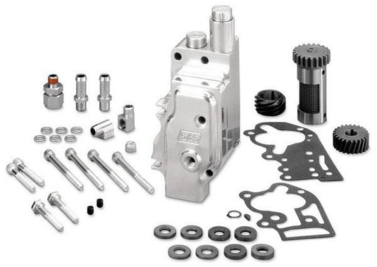 S&S Cycle 31-6302 HVHP (High Volume High-Pressure) Oil Pump Kit with Universal Cover