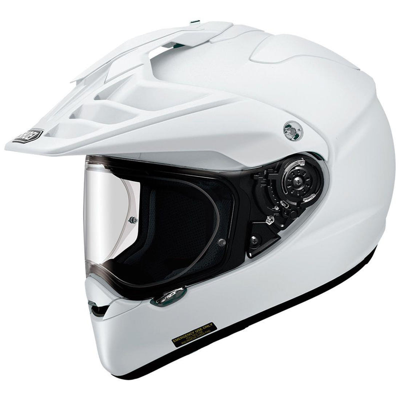 Shoei Hornet X2 Solid Helmet White