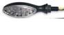 K&S Technologies 25-8910 LED Ultra Mini Stalk Marker Lights - Oval Black Body