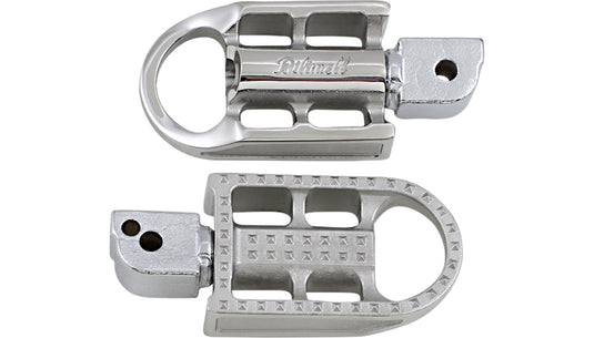 Biltwell Inc. 7002-302-04 Mushman Passenger Footpegs - Raw polished