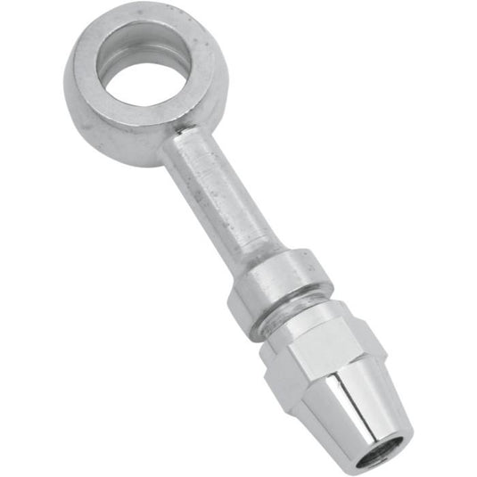 Russell R4345C Pro System II Nylon Chrome Steel Straight Banjo Fitting - 3/8in./10mm