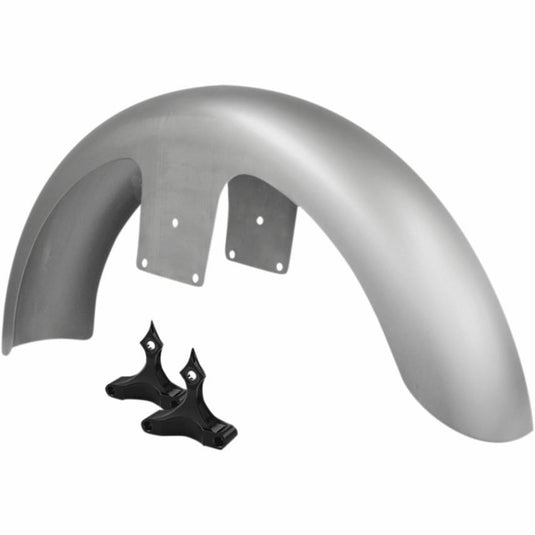 Rc Components FNDRKT14-21B Front Fender Kit for 21in. Wheel - Black Adapters