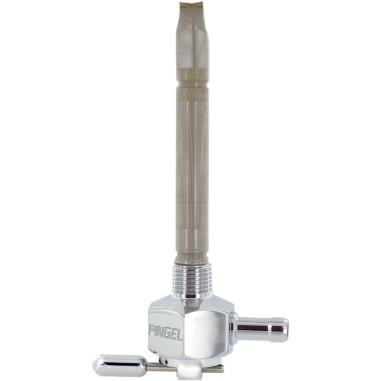 Pingel 6111-AH Power-Flo Fuel Valve - 1/4in. Hex NPT Inlet - 180 Deg. Outlet Facing Inward