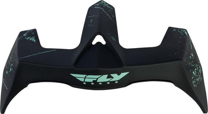 Fly Racing Rear Spoiler for Revolt Liberator Helmets - Green/Black