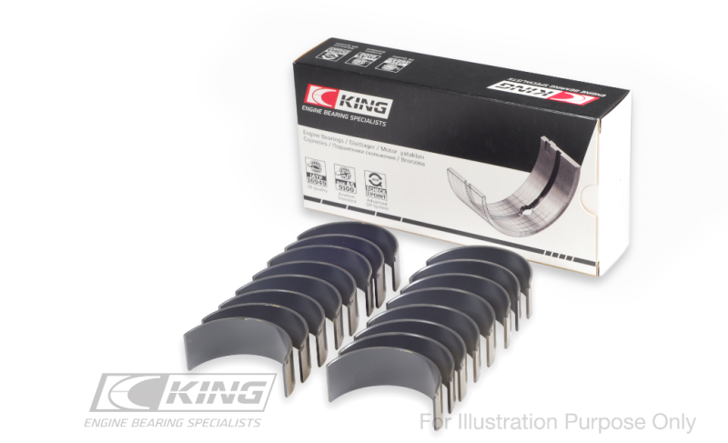 Load image into Gallery viewer, King Engine Bearings CR8057MC KING Connecting Rod Bearings
