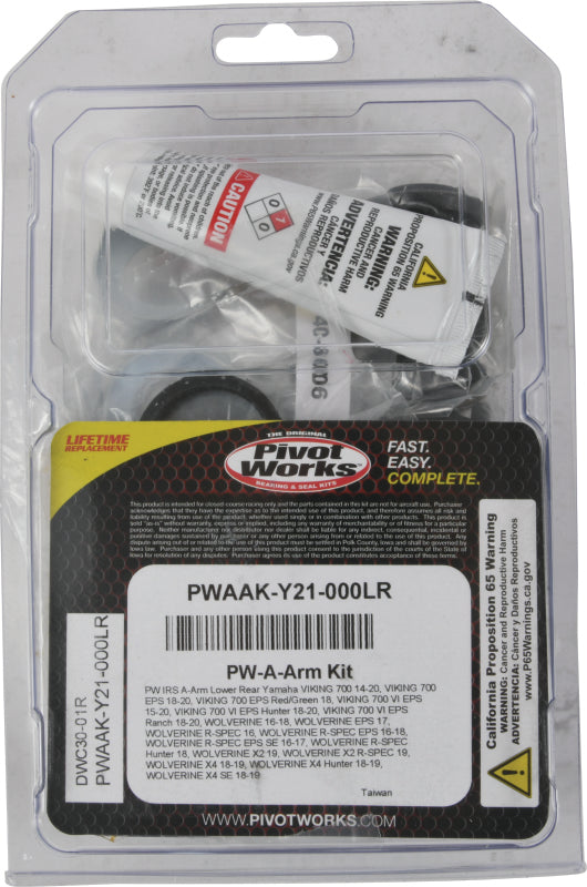 Pivot Works PWAAK-Y21-000LR PIV A-Arm Kit