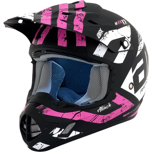 Matte Black/Fuchsia