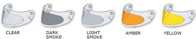 Shoei CX-1V Pinlock Lens Dark Smoke