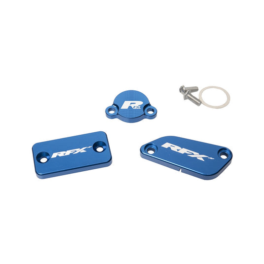 Rfx FXRC 72200 99BU Brake Reservoir Cap Kit - Blue