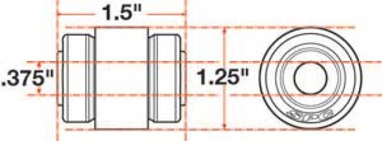 Spc Performance 15605 SPC XAXIS Flex Joint