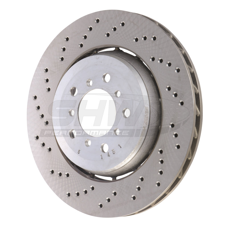 Load image into Gallery viewer, Shw Performance BFL44451 SHW Drilled Lightweight Rotors
