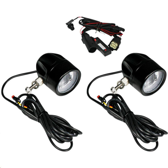 Custom Dynamics PB-FOG-SS6-B LED Halo Fog Lights - Black