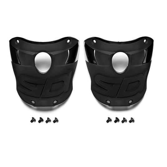 Sidi 315 Rex Shin Plate - Black/Black