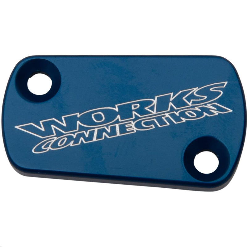 Works Connection 21-150 Clutch Master Cylinder Cover - Blue