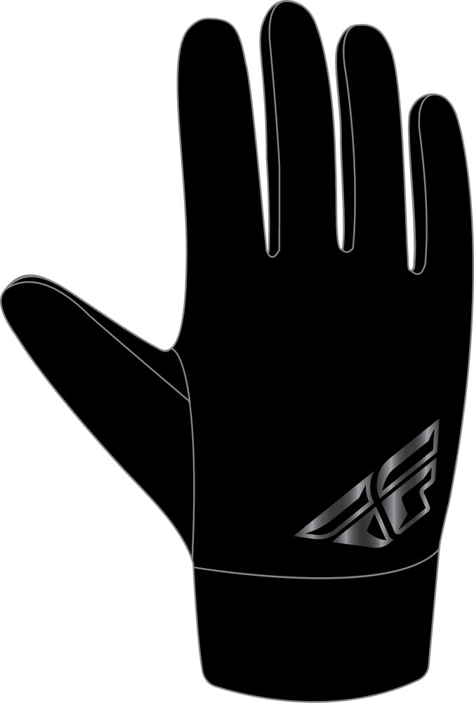 Fly Racing Glove Liners Black