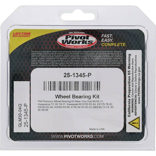Pivot Works 25-1345-P PIV Wheel Bearing Kit