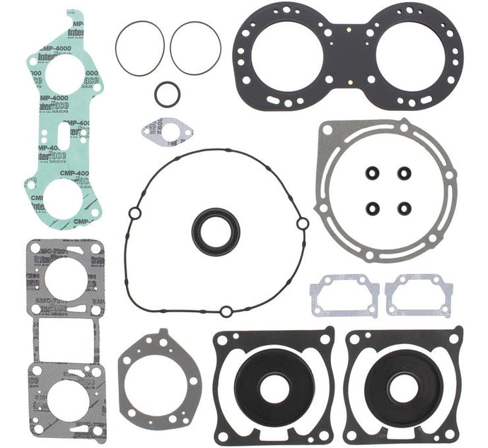 Vertex 611607 Complete Gasket Kit with Oil Seals