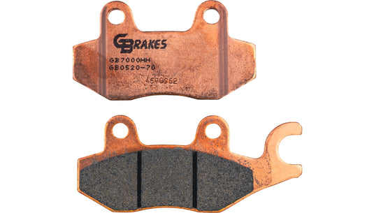 Gbrakes GB0520-70 HH Sintered Brake Pads - Front/Rear