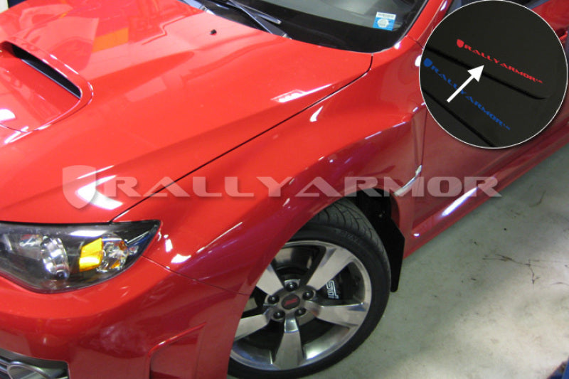 Load image into Gallery viewer, Rally Armor MF15-UR-BLK/RD RAL UR Blk Flap/Rd Logo
