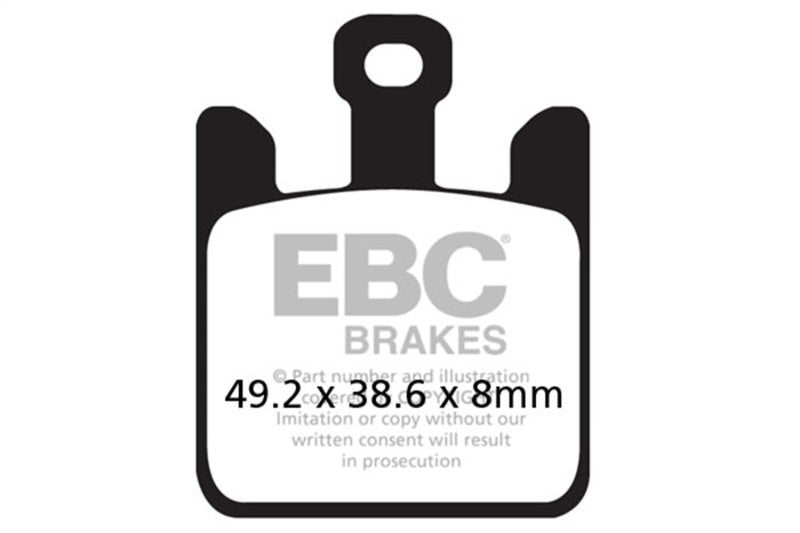Load image into Gallery viewer, Ebc Powersports FA369/4HH EBC HH Sintered Brake Pads
