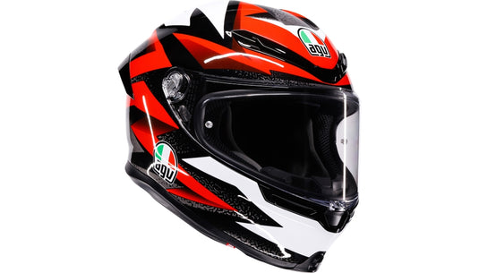 Agv K6 S Braven Helmet (Small, Black/Red/White)