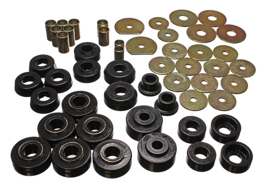 Energy Suspension 3.4138G ES Body Mounts - Black
