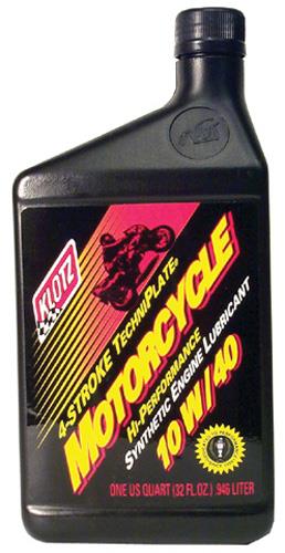Klotz Oil KL-840 (10) 4-Stroke Motorcycle Racing Synthetic Lubricant - 10W40 - 1qt.